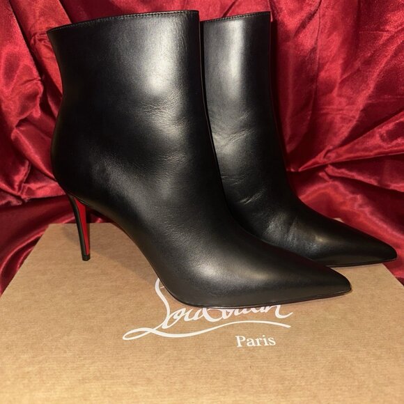 Christian Louboutin So Kate Booty 85 Size 37.5 Black - Picture 11 of 14